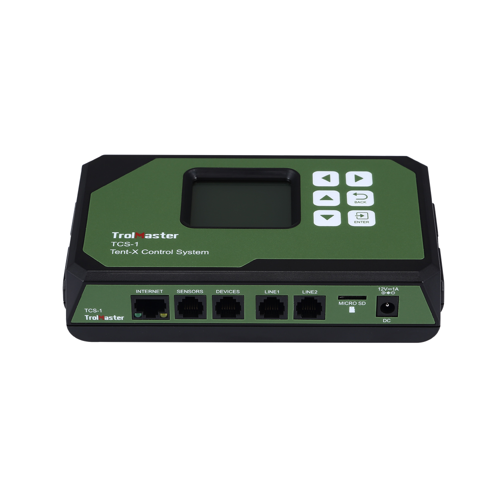 TrolMaster Tent-X Main Controller with 3-in-1 Sensor and Cable set, Temp, Humid and Light