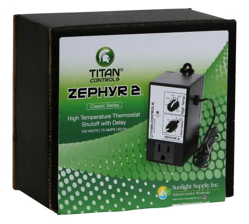 Titan Controls Zephyr 2 - High Temperature Shut-Off with Delay