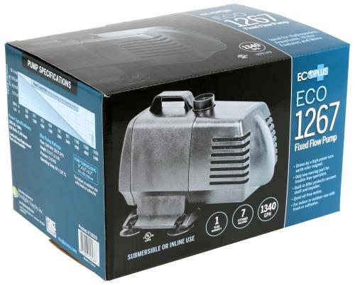 EcoPlus Eco Fixed Flow Submersible/Inline Pump 1267