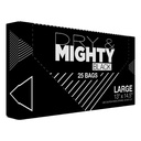 Dry & Mighty Black Bags Large, 13 in x 14.5 in
