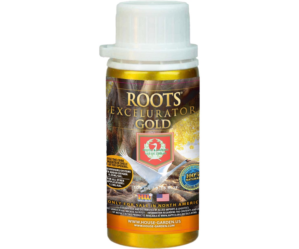House & Garden Roots Excelurator Gold