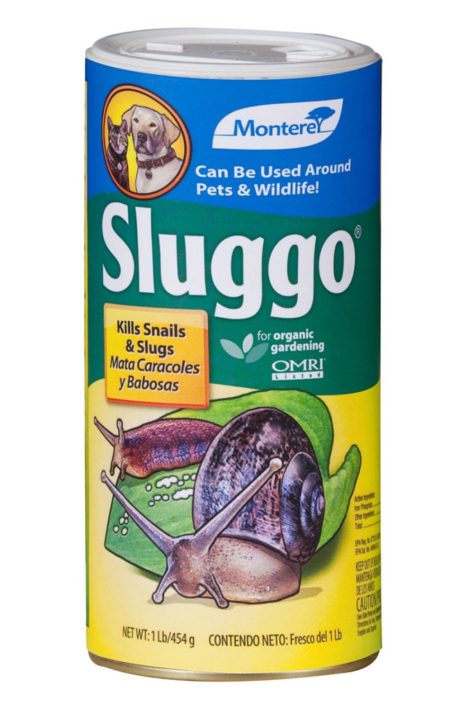 Monterey Sluggo Slug & Snail Killer Bait Organic