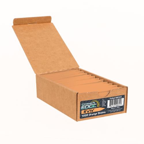 Grower's Edge Plant Stake Labels Multicolored, 1000 Unit Case