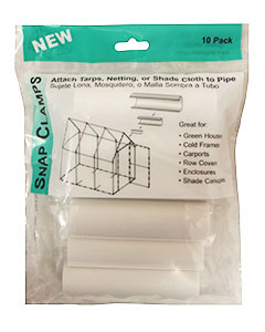 Plastic SNAP Clamps, 10-Pack
