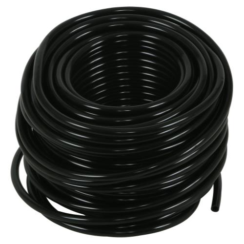 Hydro Flow Vinyl Tubing Black, 3/8 Inch ID - 1/2 Inch OD