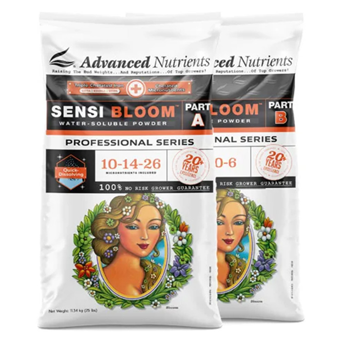 Advanced Nutrients Sensi Bloom Powder B, 25 lbs
