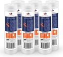 AquaBoon Pleated Sediment Filter, L: 10 in x W: 2.5 in