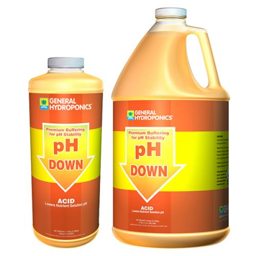 General Hydroponics pH Down Liquid