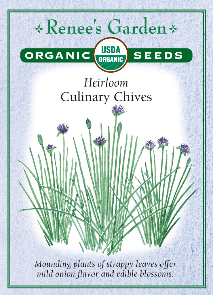 Renee's Garden Heirloom Chives Culinary