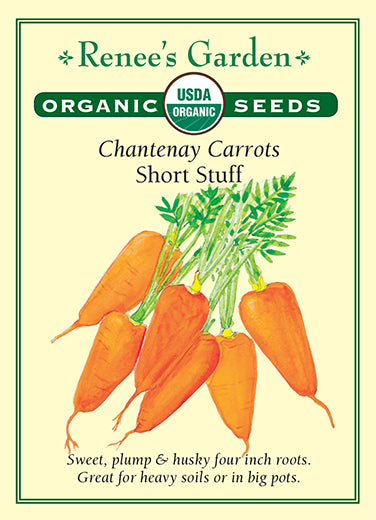 Renee's Garden Carrots Chantenay Short Stuff