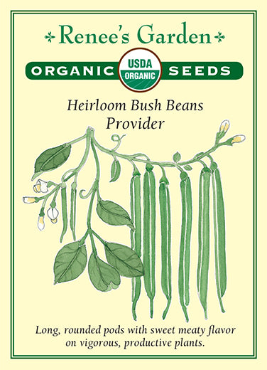 Renee's Garden Heirloom Beans Bush Provider