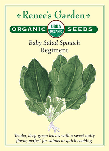 Renee's Garden Spinach Baby Salad Regiment