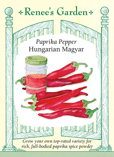 Renee's Garden Paprika Pepper Hungarian Magyar