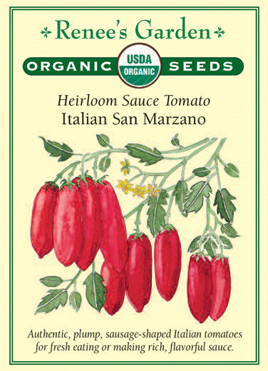 Renee's Garden Heirloom Tomato Sauce Italian San Marzano