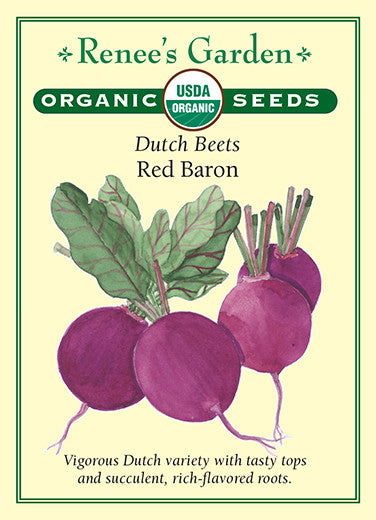 Renee's Garden Beets Dutch Red Baron