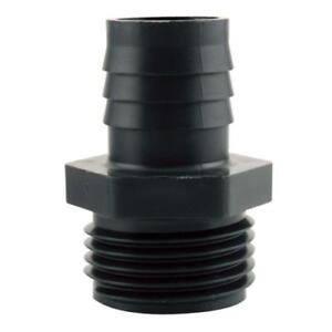 Hydro Flow Garden Hose Adaptor Barbed, 3/4 in