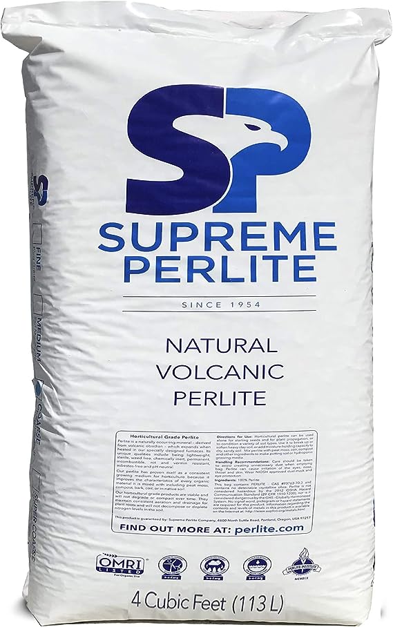 Supreme Perlite Coarse / Propagation Grade, 4cf