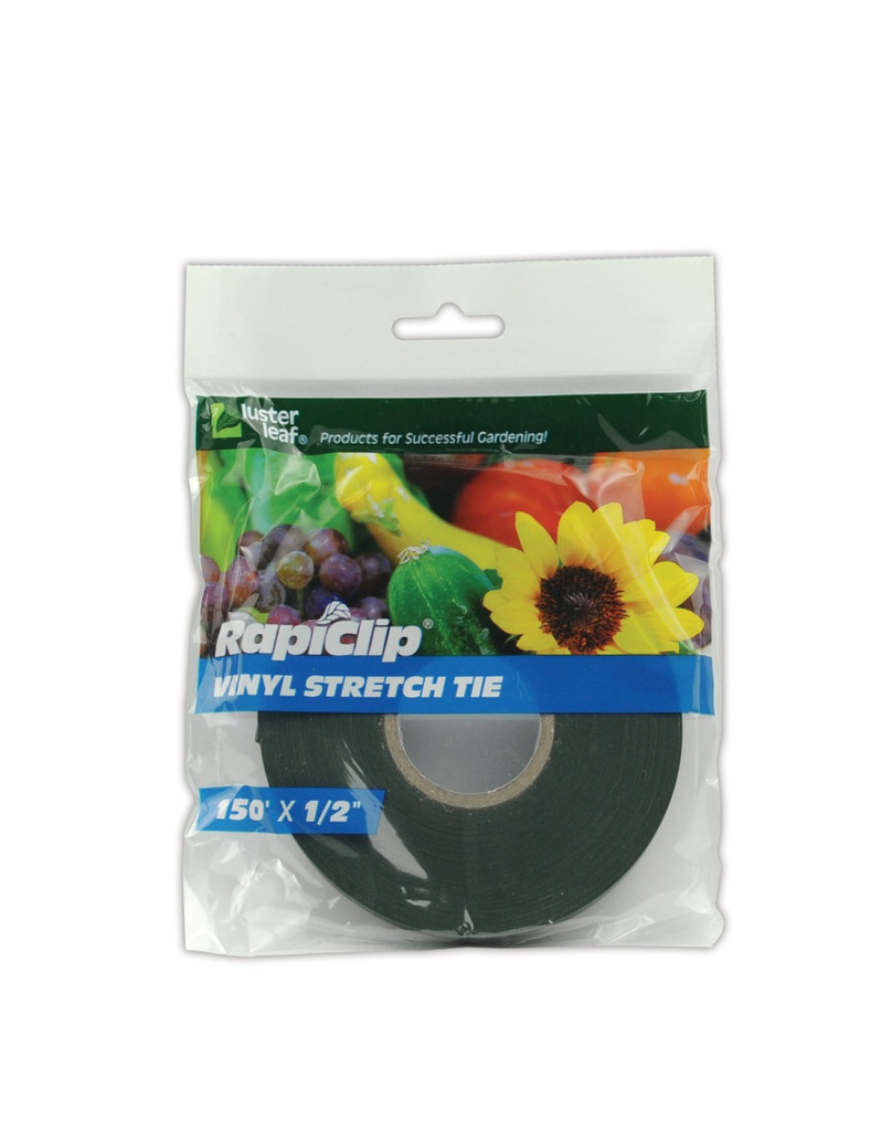 Luster Leaf Rapiclip Vinyl Stretch Tie Tape, 1/2 in