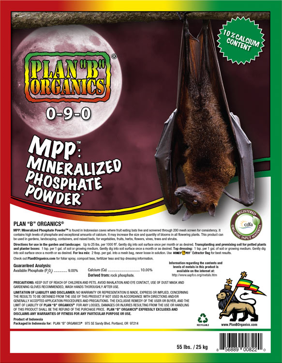 Concentrates Plan B Organics Mineralized Phosphate Powder