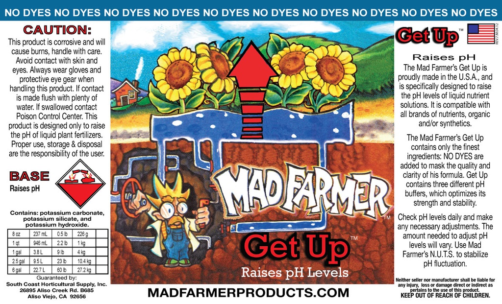 Mad Farmer Get Up