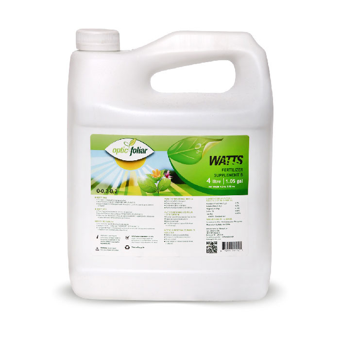 Optic Foliar Watts, 4 l