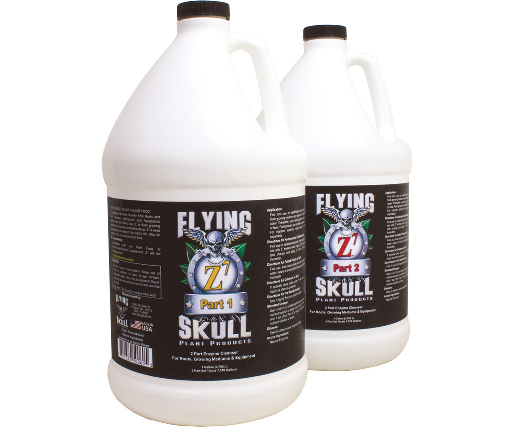 Flying Skull Z7 Enzyme Cleanser, Part 1 & 2