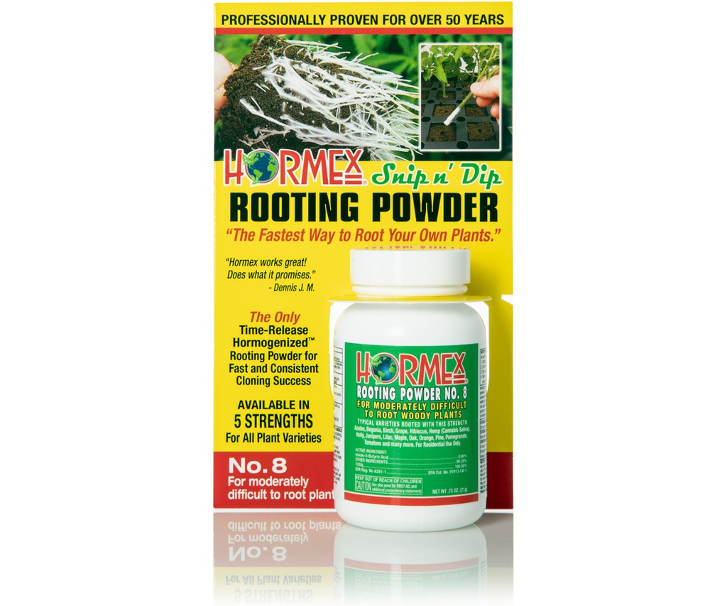 Hormex Snip n' Dip Rooting Powder #8, 0.75 oz