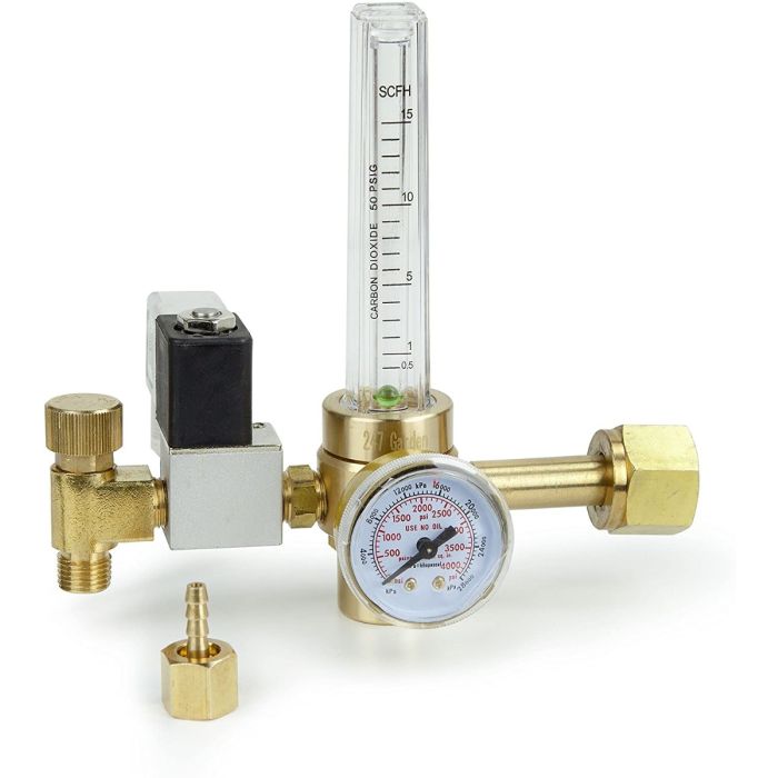 247Garden CO2 Regulator with Solenoid Valve 110V