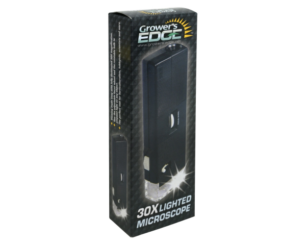 Grower's Edge Illuminated Microscope, 30x