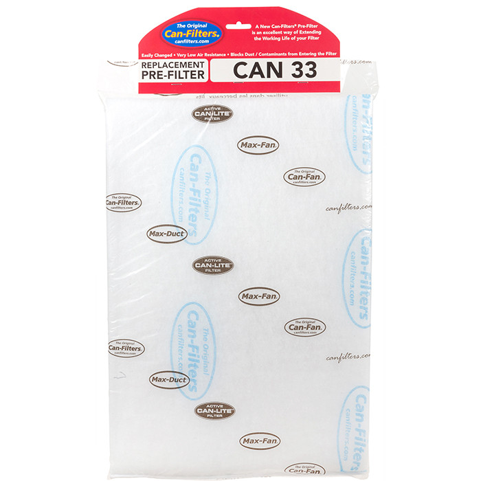 Can-Filter Replacement Pre-Filters
