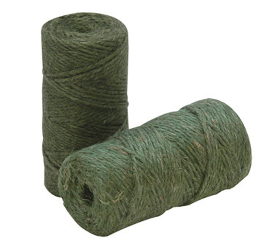 BOND Jute Green Twine, 200 ft