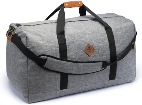 Revelry Continental Crosshatch Grey Duffle Bag