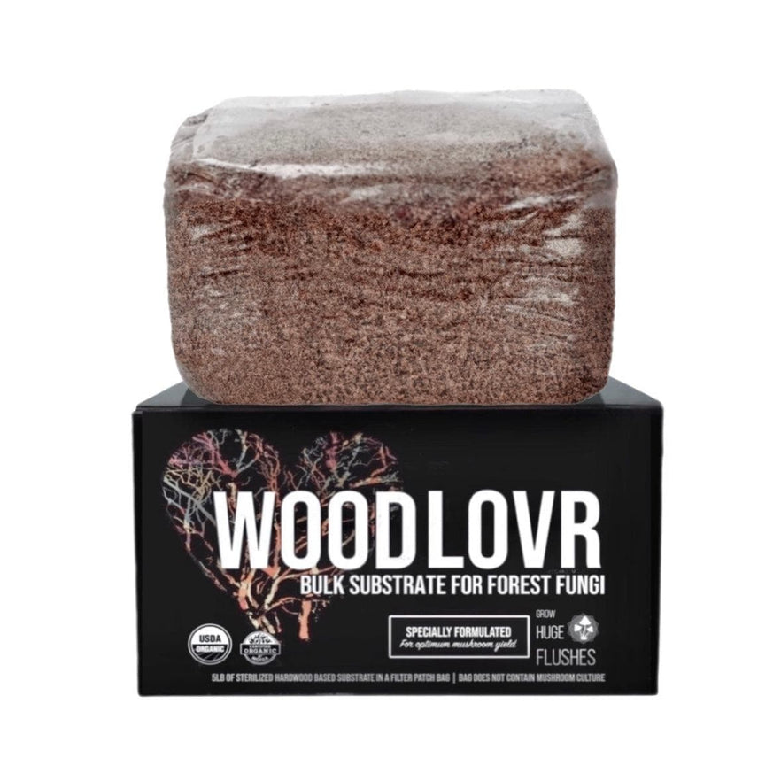 North Spore Wood Lovr Organic Hardwood Mushroom Bulk Substrate, 5 lb