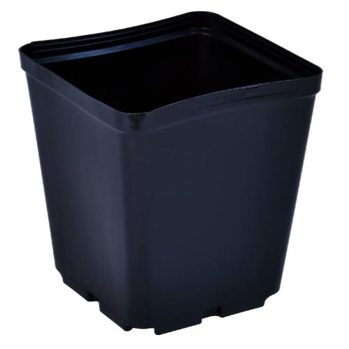 Gro Pro Square Plastic Pot 5.5 in x 5.5 in x 6 in