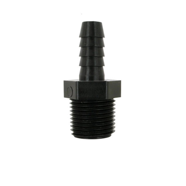 Barbed Pump Fitting 1/2 in MPT x 1/2 in