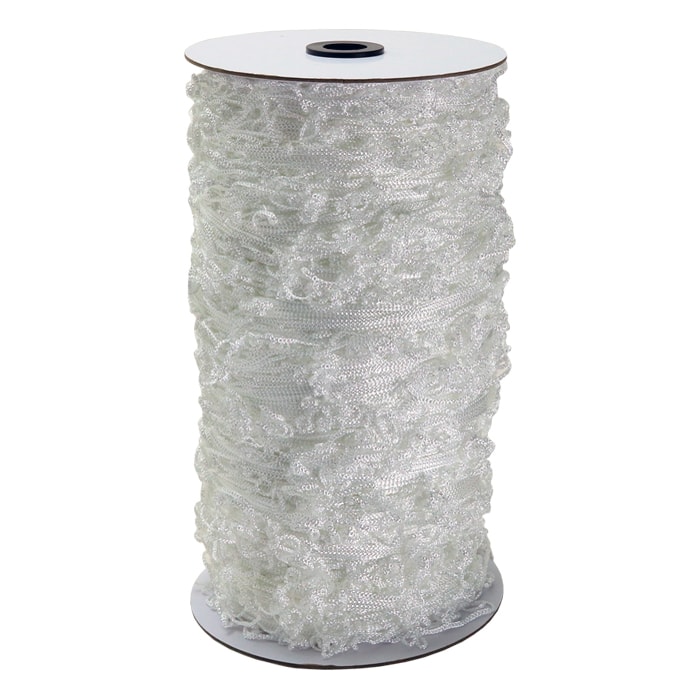 White Trellis Netting Roll Mesh 6 inch Squares