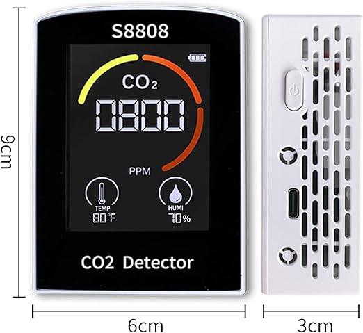 Soonkoda 3-in-1 Co2 Monitor / Detector