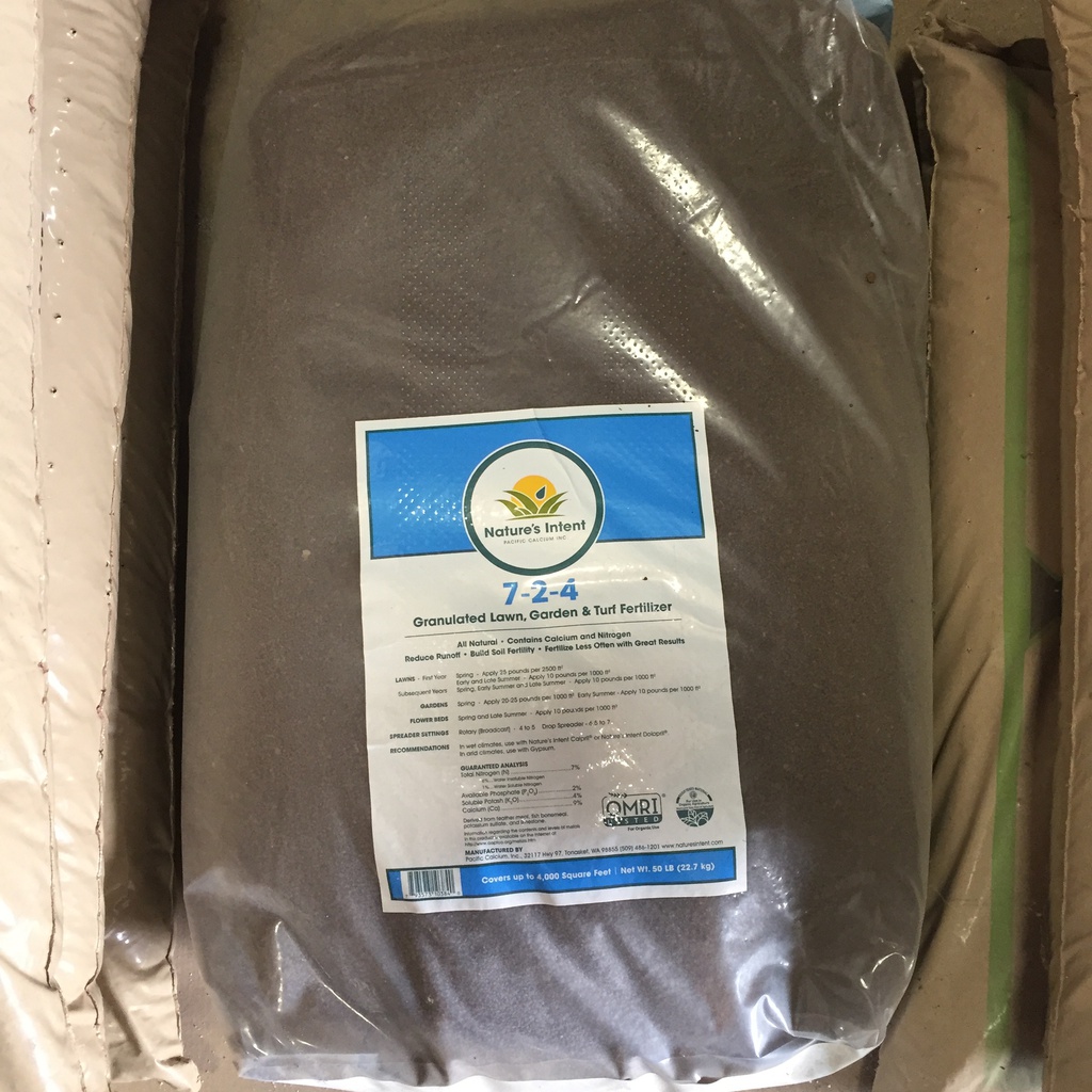 Nature's Intent Granular 7-2-4, 50 lb