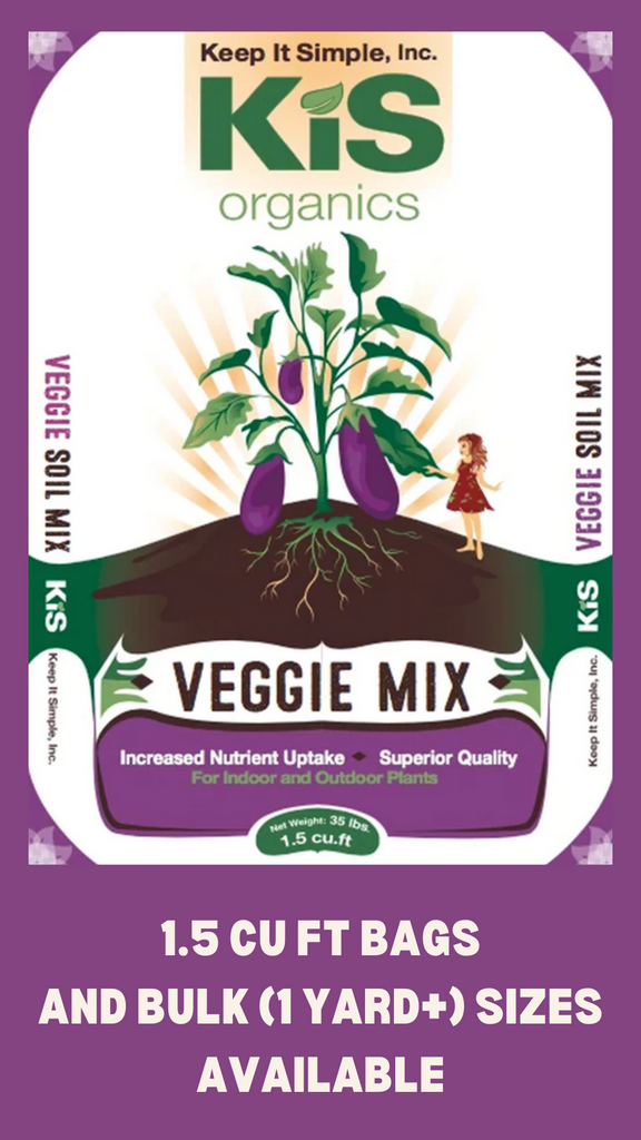 Kis Organics Veggie Soil Mix, 1.5 cu ft