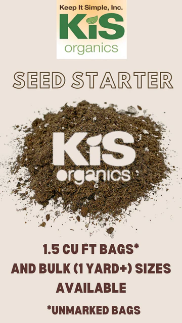 KiS Organics Seed Starter Mix, 1.5 cu ft