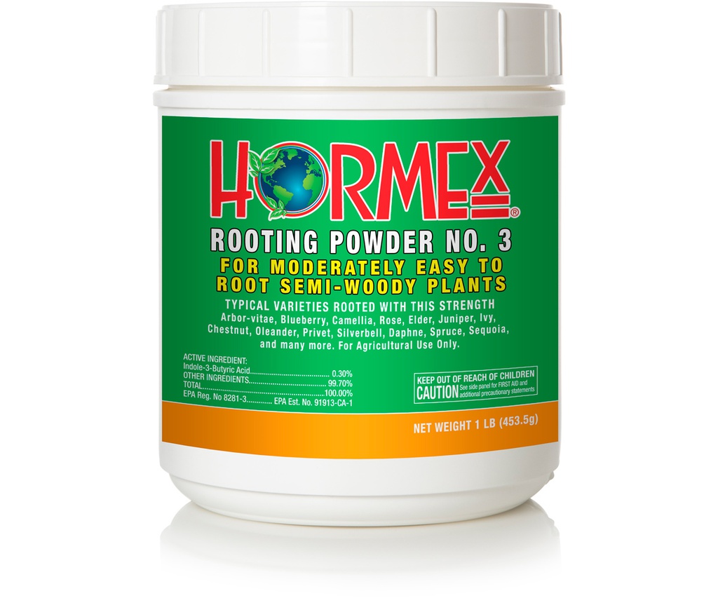 Hormex Snip n' Dip Rooting Powder #3, 1 lb
