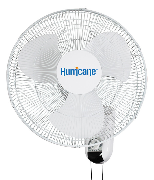 Hurricane Classic Oscillating Wall Mount Fan