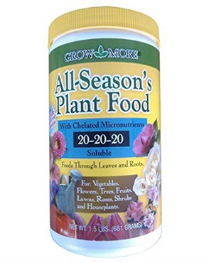 Grow More All Seasons Plant Food 20-20-20