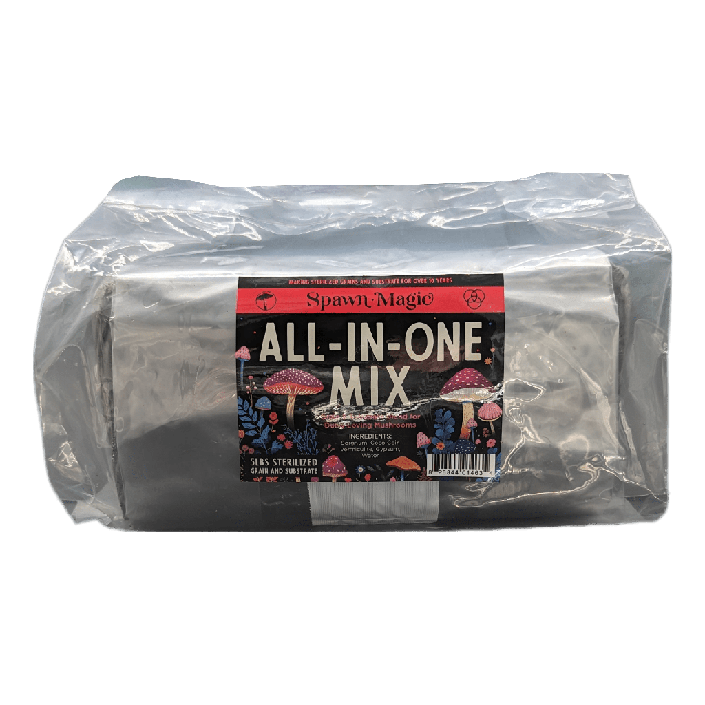 Spawn Magic All-in-One Sterilized Grain and Substrate, 5 lb