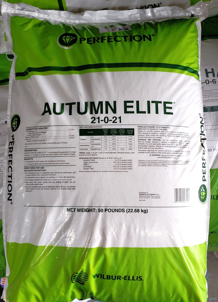 Wil-Gro Autumn Elite w/ 7% Sulfur 21-0-21