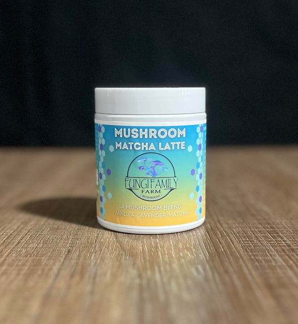 Fungi Family Farm Mushroom Matcha Latte, 120gr