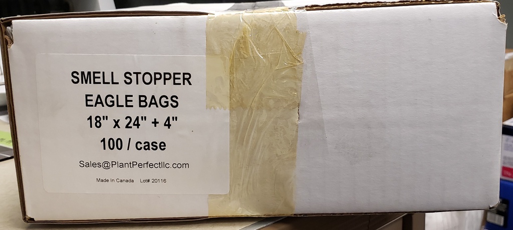 Eagle Bags Smell Stopper 18 in x 24 in + 4 in, 100-Pack