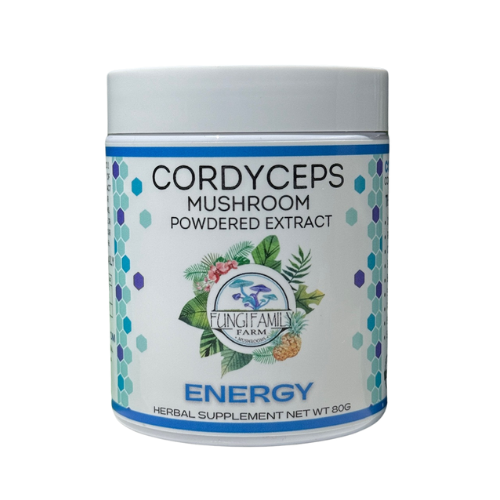 Fungi Family Farm  Cordyceps Powdered Extract, 100gr