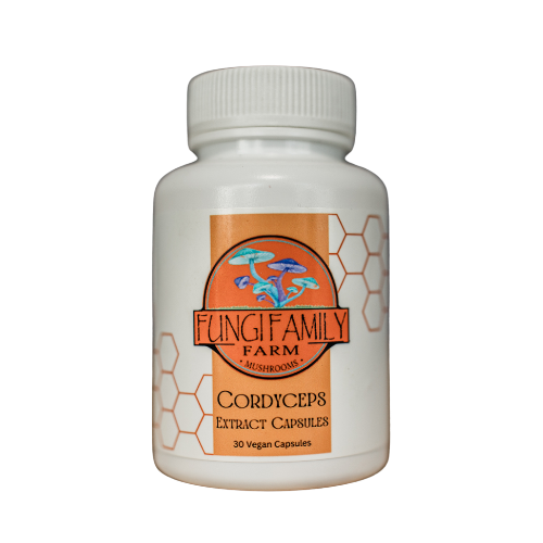 Fungi Family Farm  Cordyceps Mushroom Extract Capsules