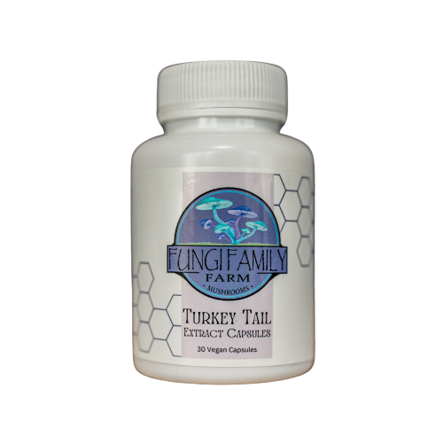 Fungi Family Farm Turkey Tail Mushroom Extract Capsules